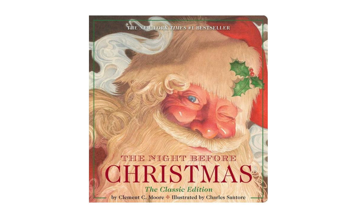 The Night Before Christmas Oversized Padded Board Book: The Classic Edition by Clement Moore | Macy's