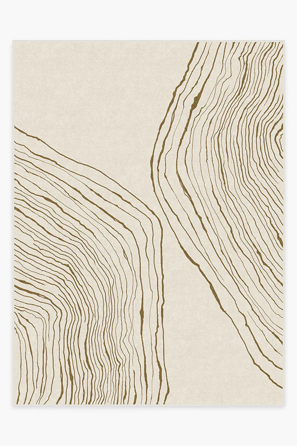 Nina Takesh Seine Camel & Ivory Rug | Ruggable