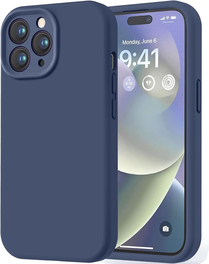 LOVE 3000 Designed for iPhone 14 Pro Case, Premium Silicone with [Soft Anti-Scratch Microfiber Li... | Amazon (US)