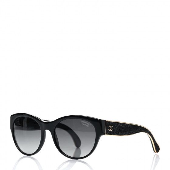 CHANEL

Crystal CC Polarized Stingray Sunglasses 5273-Q Black | Fashionphile