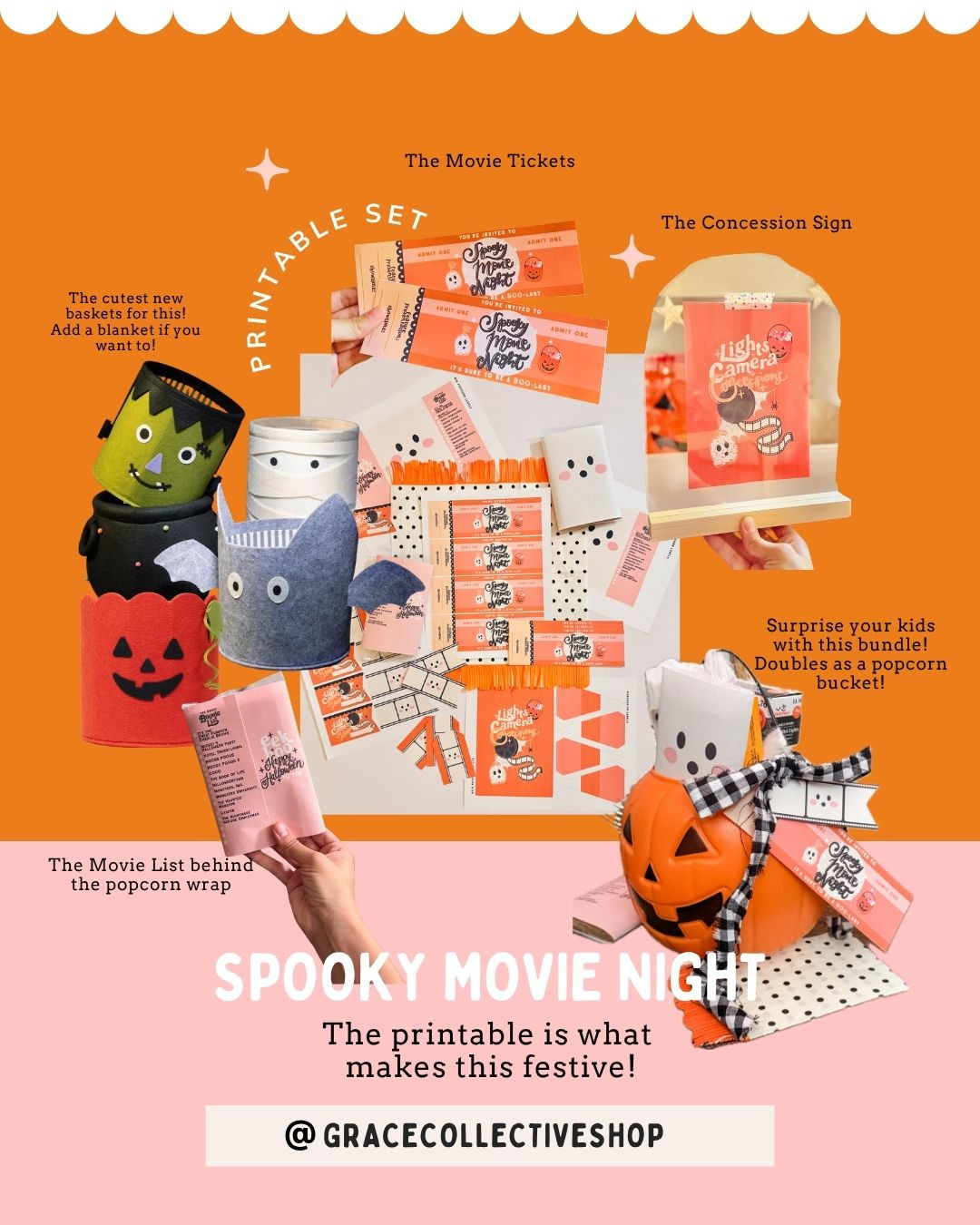 Family movie night but make it Spooky Halloween Movie Night.

#LTKmomlife #LTKSeasonal #LTKKids
