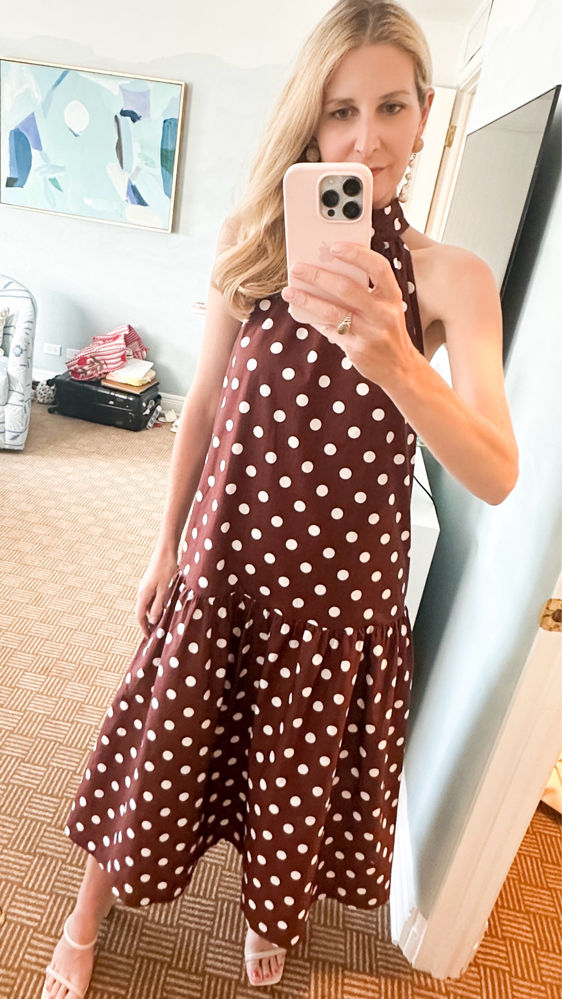 Fall dress. Anthro dress. Polka dot dress 


#LTKFallSale