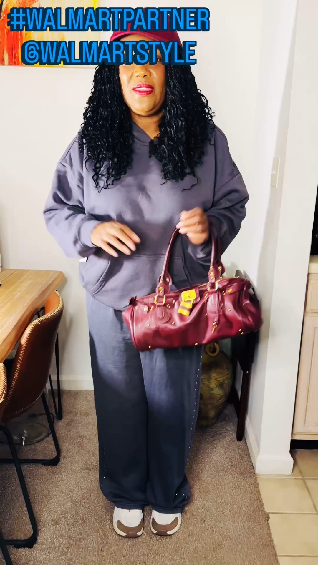 Elevated loungewear is the ultimate vibe! ✨ Can you believe this entire chic fit is on Walmart? I am completely obsessed with these pants from No Boundaries featuring rhinestone detailing down the side, paired with these comfortable sneakers from Avia. Added a pop of color with my accessories to tie it all together!

#WalmartPartner
@walnartsyle #WalmartStyle @Walmart #ElevatedLoungewear #NoBoundaries #Avia #CasualStyle #OutfitInspo

#LTKootd #LTKSeasonal #LTKMidsize