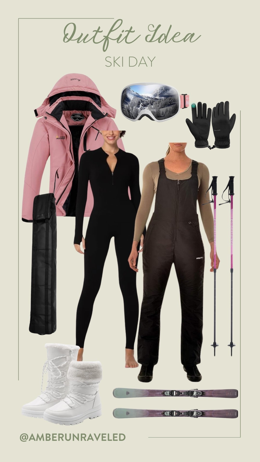 Hit the slopes in style with this ski outfit idea from Amazon! Who says you can't look cute while sledding the mountain? This ski day look is proof that you can have it all. winter clothes, ski iessentials, snow boarding, winte radventures, LTK Style Tip

#LTKFindsUnder50 #LTKSeasonal #LTKU