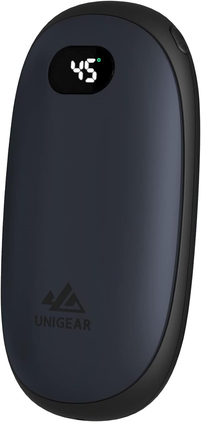 Unigear Hand Warmers Rechargeable, Reusable Portable Electric Hand Warmer 5200mAh USB Power Bank ... | Amazon (US)