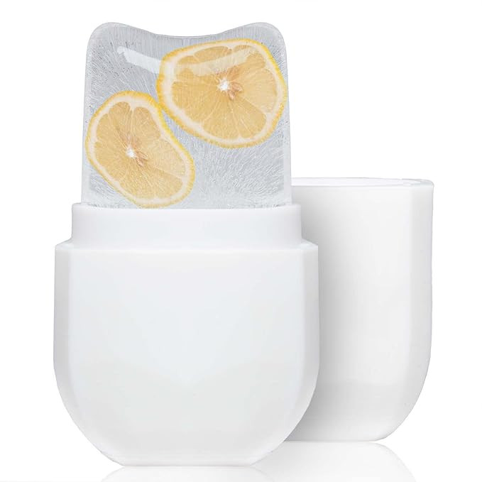Amazon.com: PASNOWFU Upgrade Cube Ice Face Roller, Facial & Eyes and Neck, Brighten Skin & Enhanc... | Amazon (US)