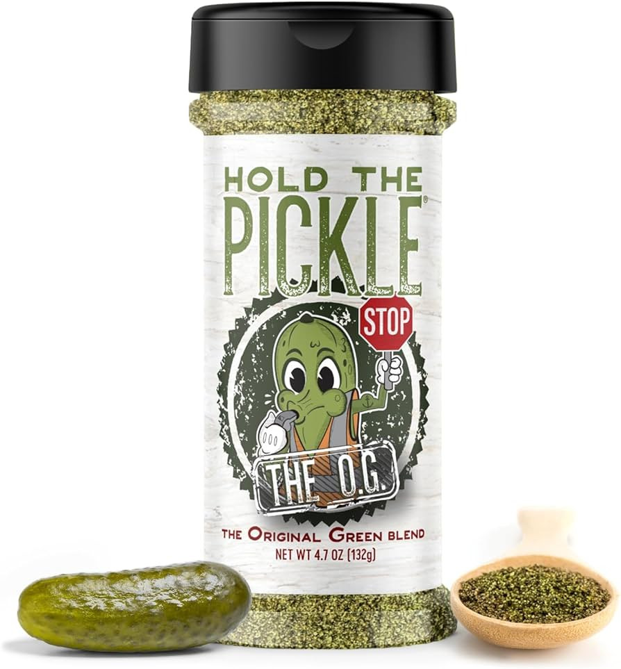 Hold The Pickle O.G. Dill Pickle Seasoning - Popcorn seasoning, Original Green Flavor Dill Pickle... | Amazon (US)