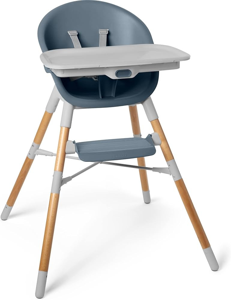 Skip Hop Baby High Chair 4 in 1 Convertible High Chair, EON, Slate Blue | Amazon (US)