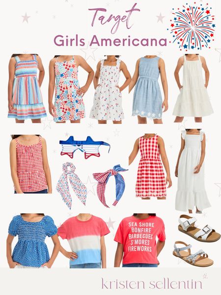 Target Girls Americana 

#Target #4thofJuly #girls #Americana 

#LTKFindsUnder50 #LTKFamily #LTKKids