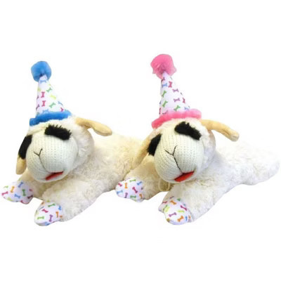 Multipet Lamb Chop with Birthday Hat | Target