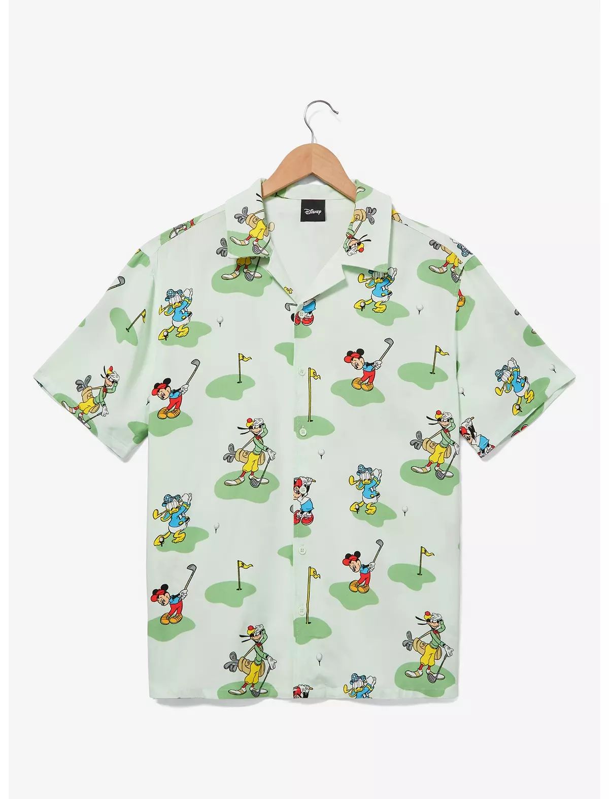 Disney Mickey Mouse and Friends Golf Allover Print Button-Up - BoxLunch Exclusive | BoxLunch