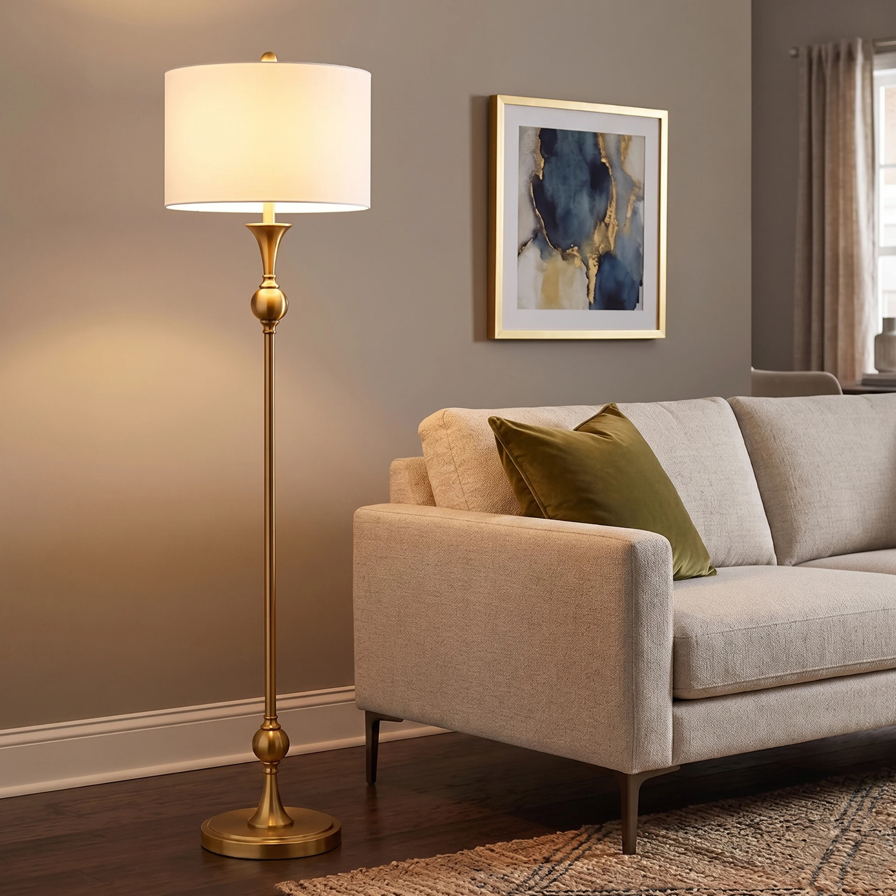 60" Dimmable Standard Floor Lamp | Wayfair North America