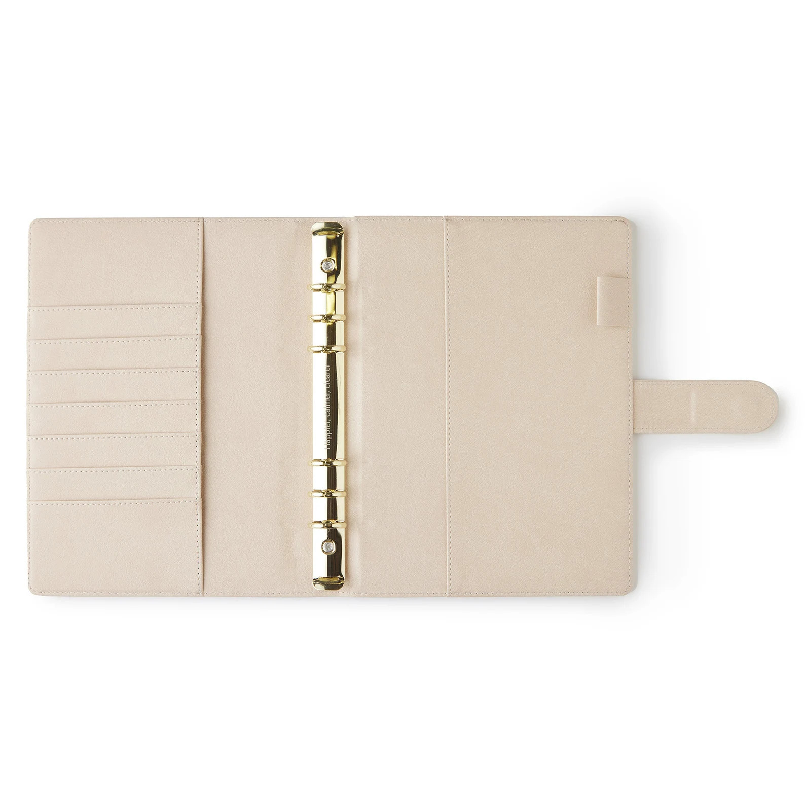 A5 Agenda Cover Tan Beige Oat PU Leather Ring Binder Cover 6 - Etsy Canada | Etsy (CAD)