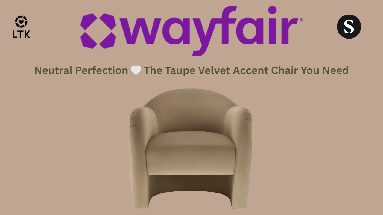 Neutral Perfection 🤍 The Taupe Velvet Accent Chair You Need

Taupe is that effortless, grown-woman neutral that works with EVERYTHING. If your home aesthetic is calm, chic, and curated… this chair blends in while still making a statement.

It’s giving soft luxury.

This taupe velvet accent chair delivers soft texture, durable performance fabric, and a versatile neutral tone that complements beige, cream, and warm wood interiors.

Tap my ShopMy link for details + shop directly through my LTK 💫


ShopMy:
https://shopmy.us/shop/collections/4218089


LTK:


#NeutralDecor #TaupeDecor #VelvetAccentChair #MinimalHome #ChicInteriors #Over50Style #HomeRefresh #ModernNeutral #AffordableLuxury #HomeStyling

taupe velvet accent chair, neutral accent chair, beige velvet chair modern, performance velvet furniture, minimalist home decor chair, chic living room furniture, affordable neutral decor, glam neutral chair

 

 #LTKSpringSale #LTKOver40 #LTKHome