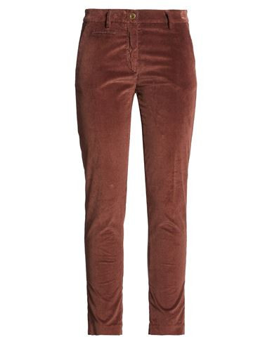 Mason's Woman Pants Brown Size 10 Cotton, PES, Elastane | YOOX (US)