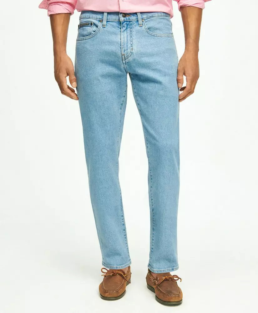 Straight Fit Denim Jeans | Brooks Brothers