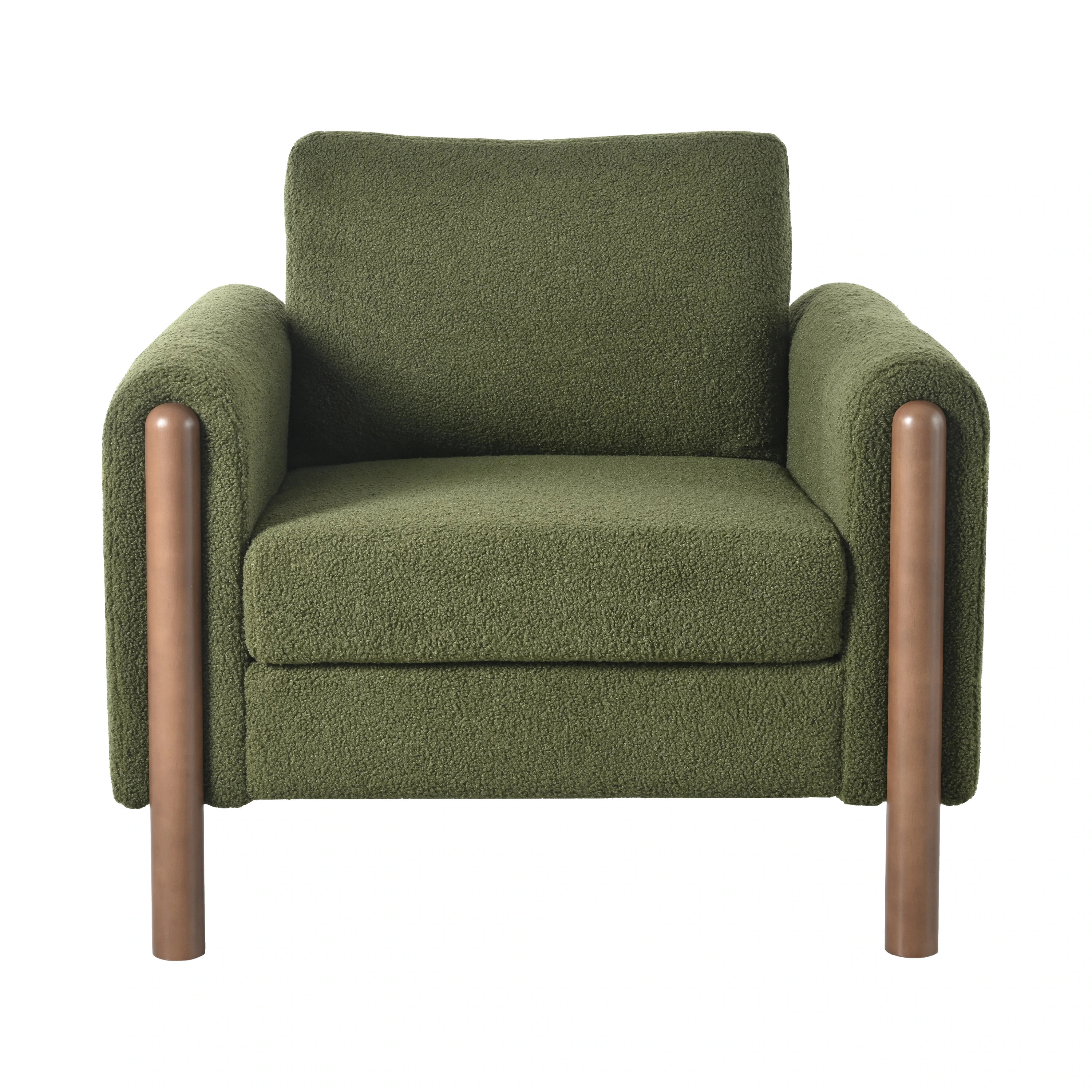 Best Selling Home Decor Modern Green Club Chair | 320181 | Lowe's