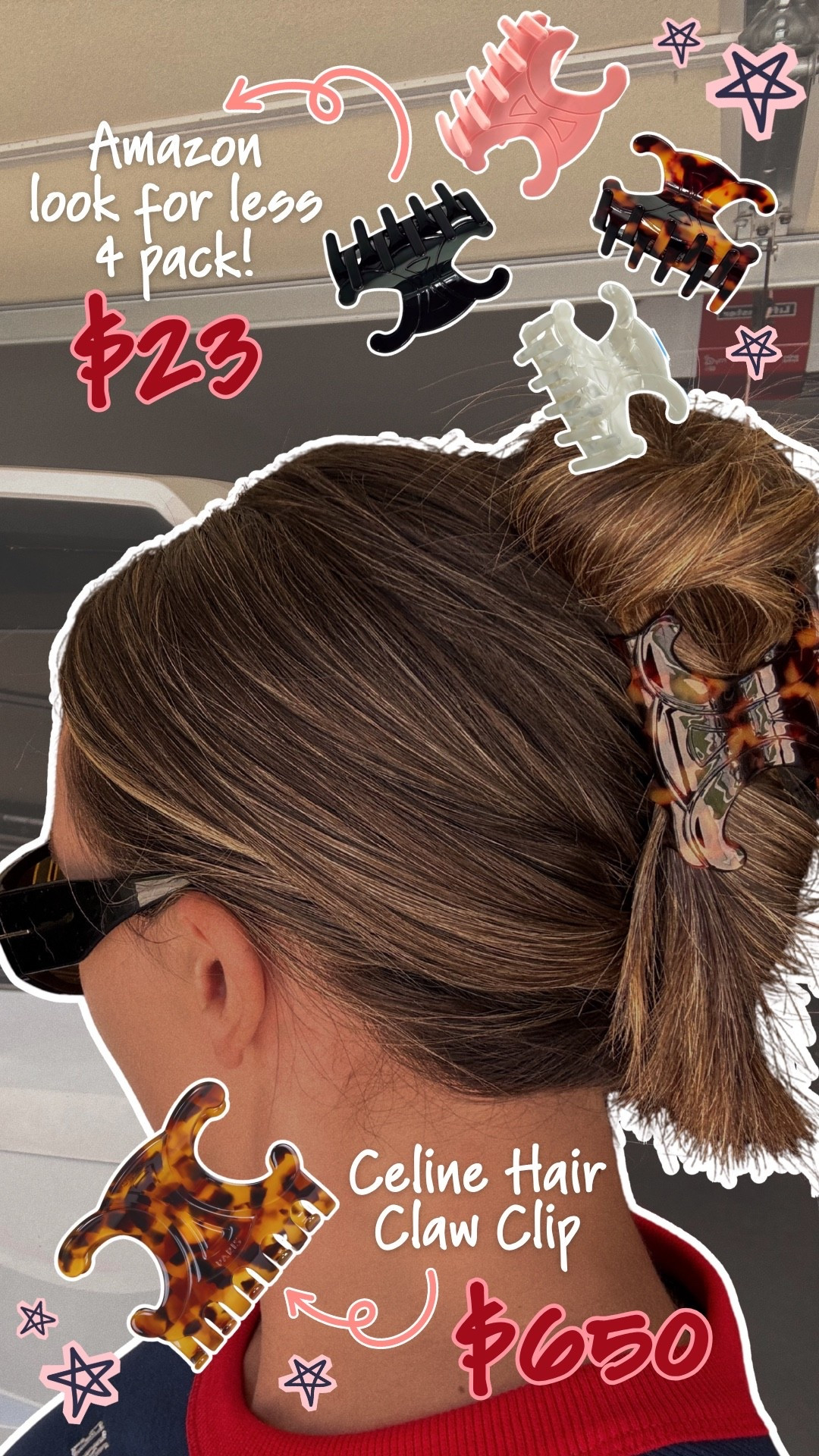 These look for less clips are identical to the Celine clip at a fraction of the cost 👏👏👏

#hair #hairaccessories #clawclip #hairstyle #ootd #hair #clip #clawclip #lookforless

#LTKootd #LTKgrwm #LTKBeauty
