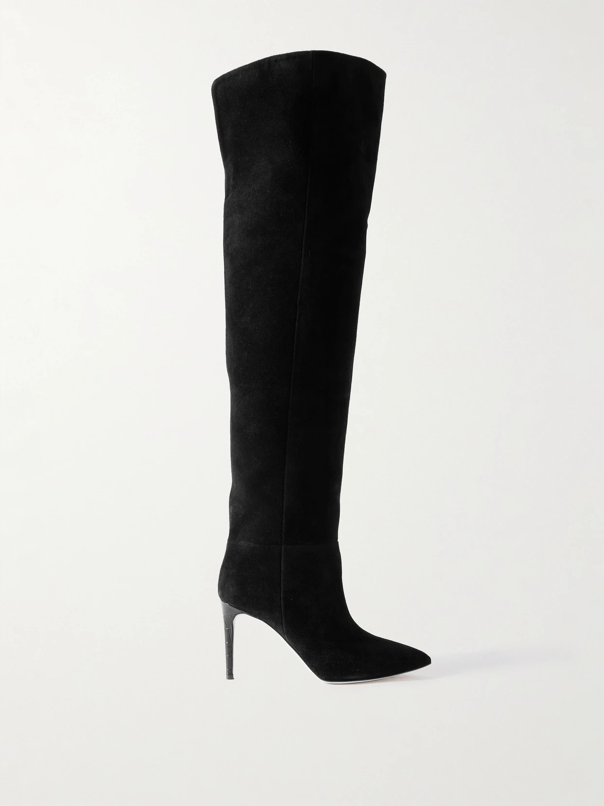 Paris Texas - Stiletto 85 Suede Over-the-knee Boots - Black | NET-A-PORTER (UK & EU)