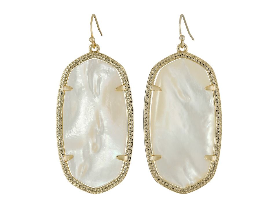 Kendra Scott - Danielle Earrings (Ivory) Earring | Zappos