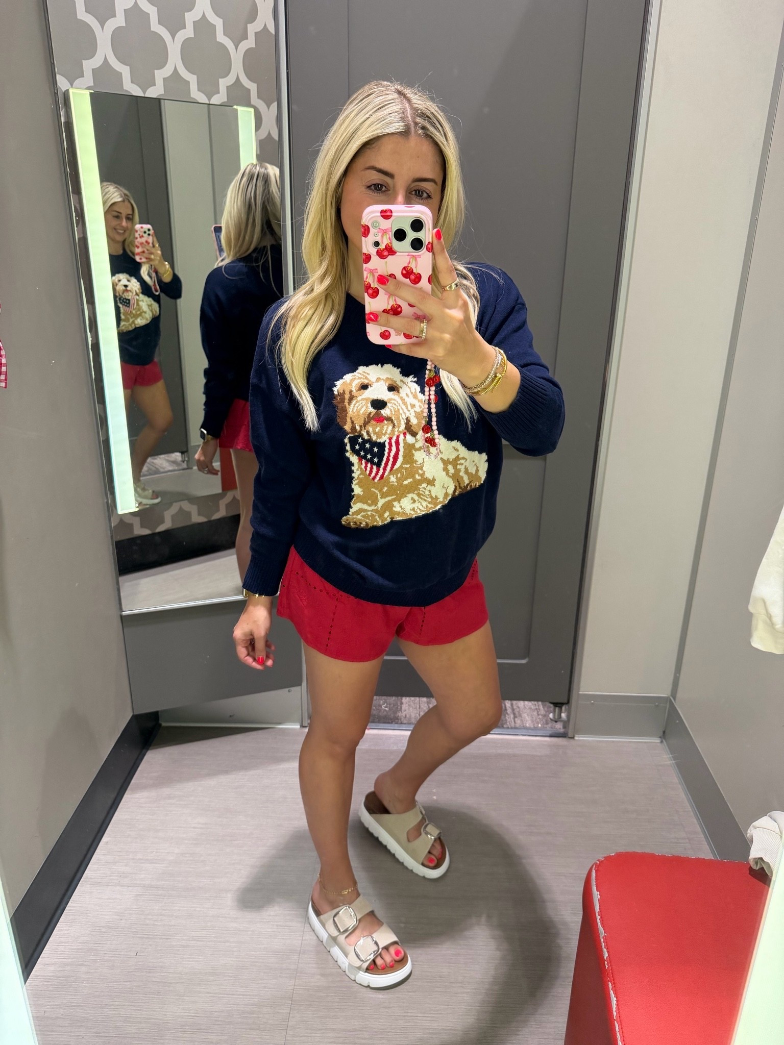 Red white and blue Target finds!
Size small
Sandals tts
@Target