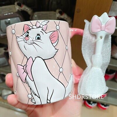 SHDR Disney Marie mug cup with spoon Shanghai Disneyland exclusive  | eBay | eBay US