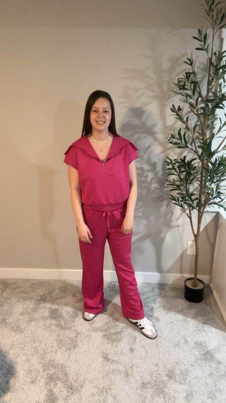 This set is super cute and comfy! It comes in a lot of different colors and fits true to size. I am wearing a size medium. There is also a clickable coupon.

#LTKsalealert #LTKstyletip #LTKfindsunder50