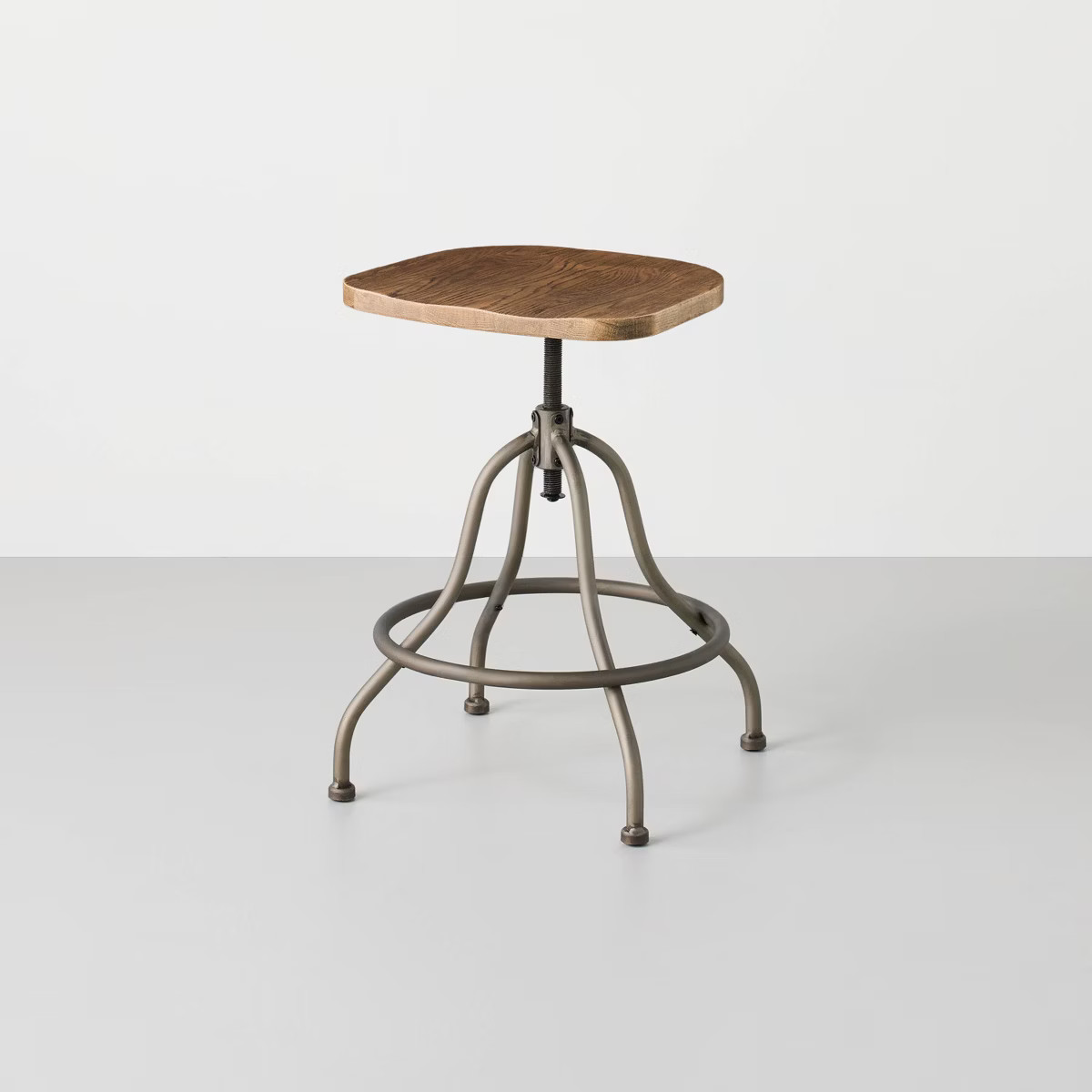Adjustable Stool Natural Wood - Hearth & Hand™ with Magnolia | Target