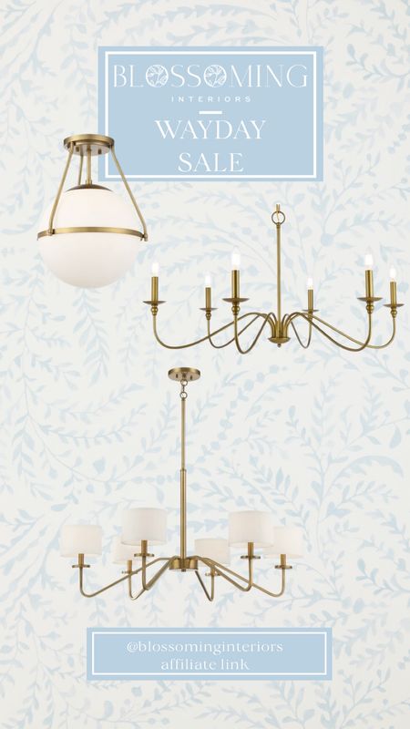 Wayfair WayDay lighting sale. My hallway, bedroom and media rooms lights are on sale right now. 

#LTKxWayDay #LTKHome