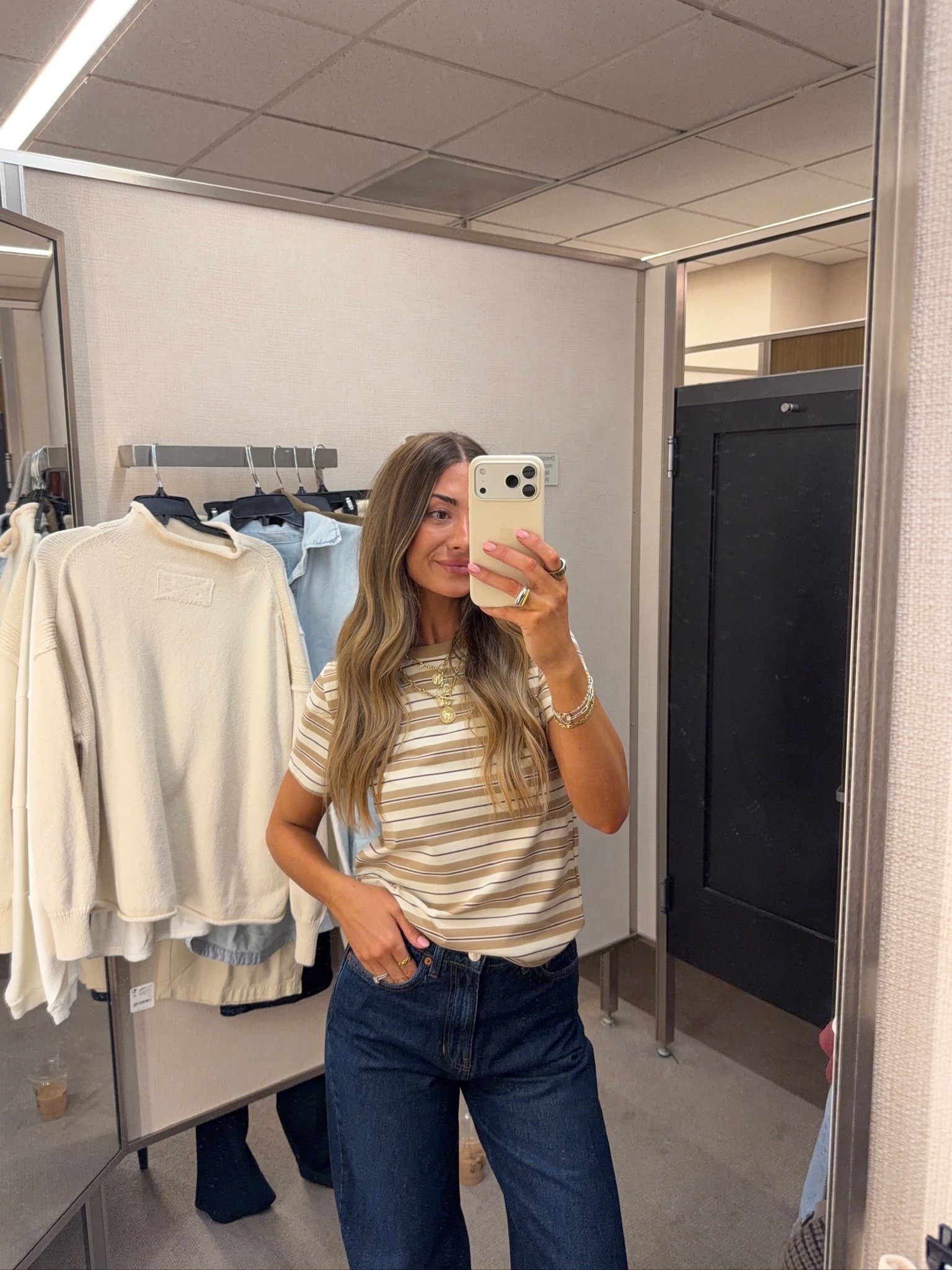 Nordstrom Anniversary Sale! Wearing small in top and 25 in jeans!

#LTKSaleAlert