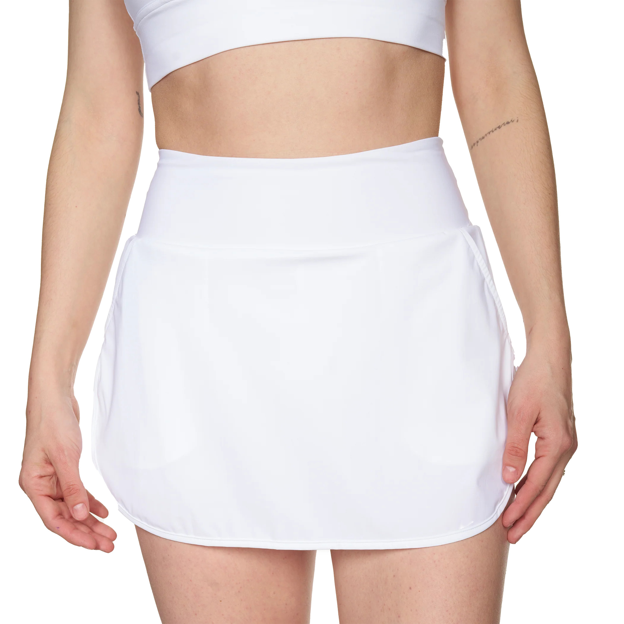 The Courtside Skirt - Bright White | That Girl Kate
