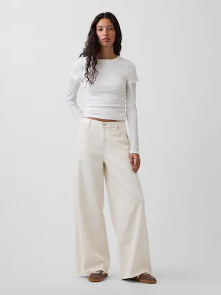 Mid Rise UltraSoft Baggy Jeans | Gap (US)