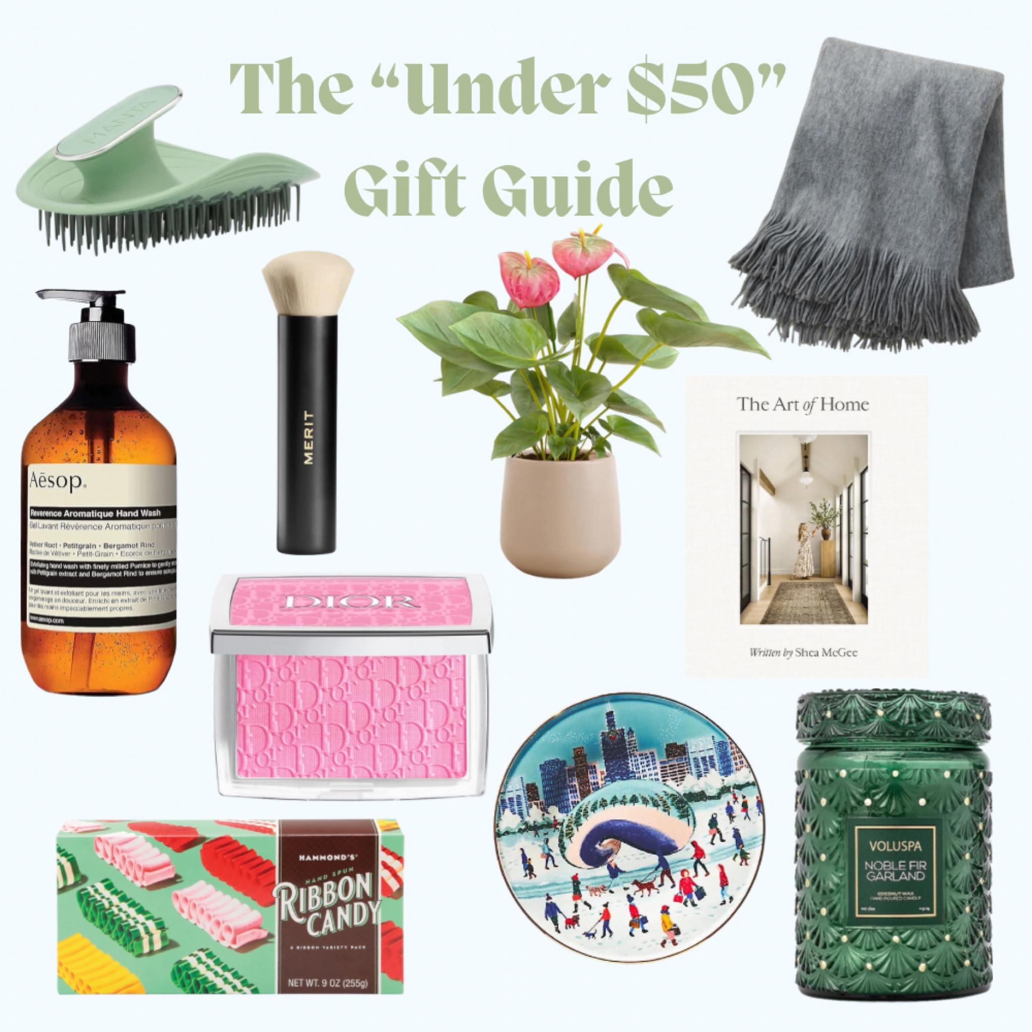 The Under $50 Gift Guide! 

These gifts would fit for so many people! Family, friends, neighbors, coworkers, hosts, etc.