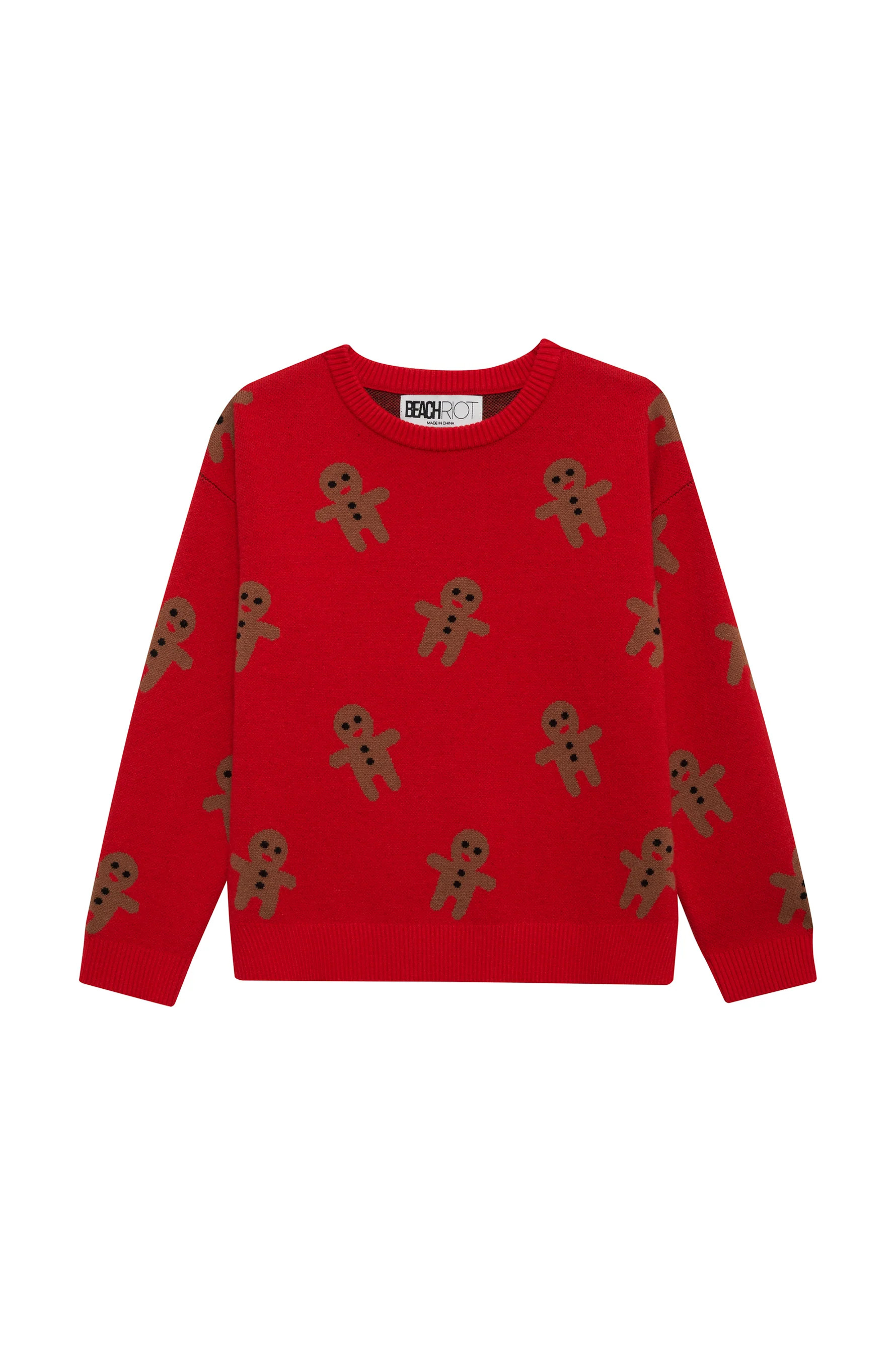 Little Callie Sweater Gingerbread | Kids Holiday Sweater | Beach Riot | Beach Riot