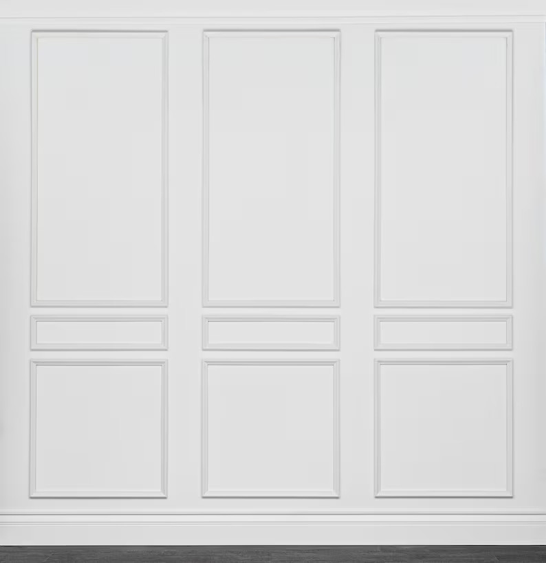 Self-adhering Moulding  Nine Piece Applied Wall Moulding Kit | Etsy | Etsy (US)