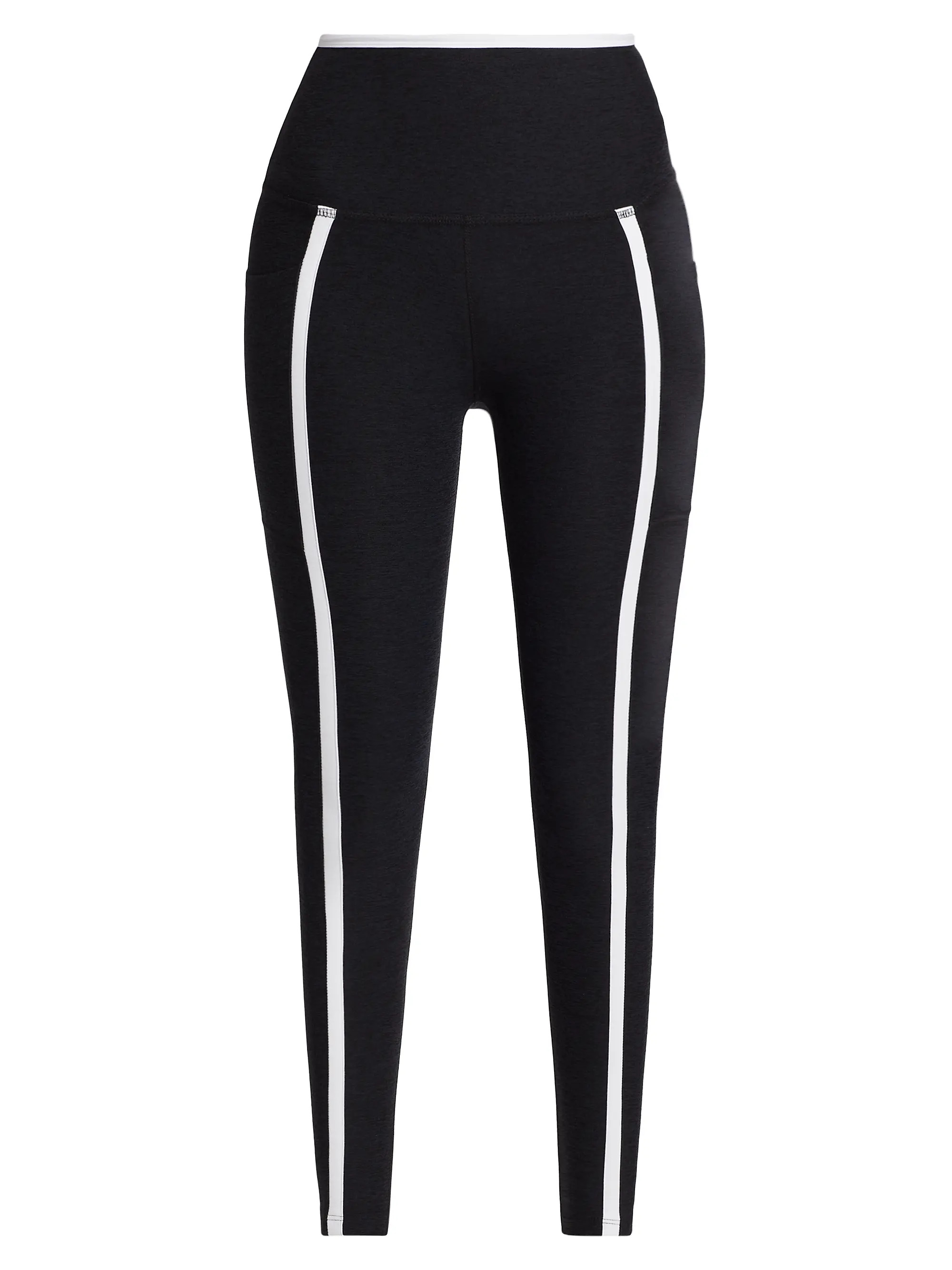 Shop Beyond Yoga High-Waisted Ankle-Crop Leggings | Saks Fifth Avenue | Saks Fifth Avenue