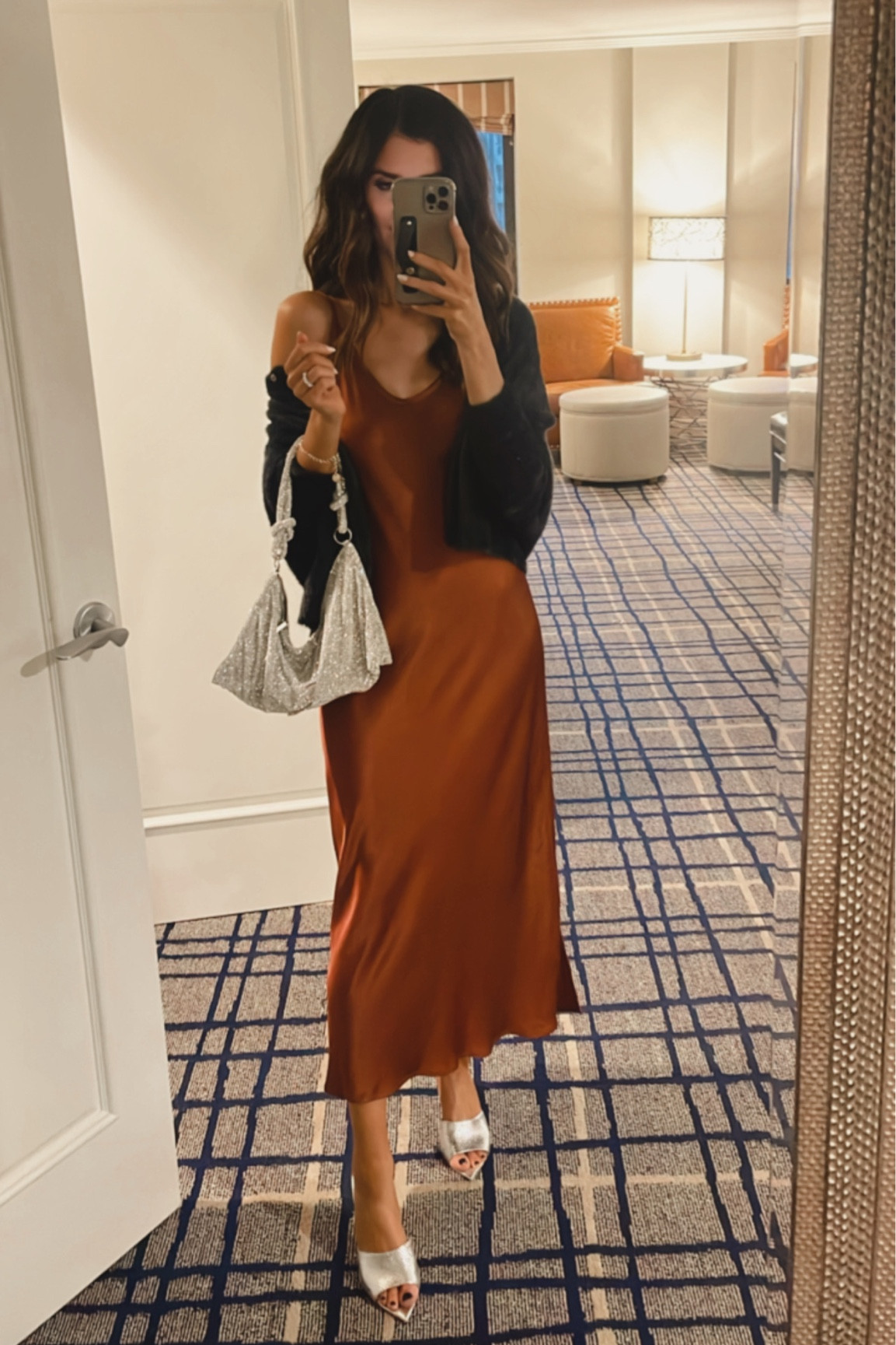 What I wore to the LTK conference, slip dress, accessories, StylinByAylin 

#LTKunder100 #LTKHoliday #LTKstyletip