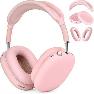 AIRSPO Airpods Max Case Cover, Silicone Case Cover for AirPods Max Headphones, Anti-Scratch Ear P... | Amazon (US)