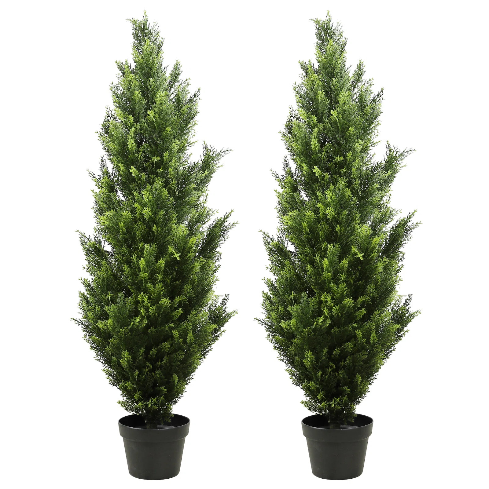 Primrue Topiarr Trees Faux Cedar Tree Topiary in Pot & Reviews | Wayfair | Wayfair North America