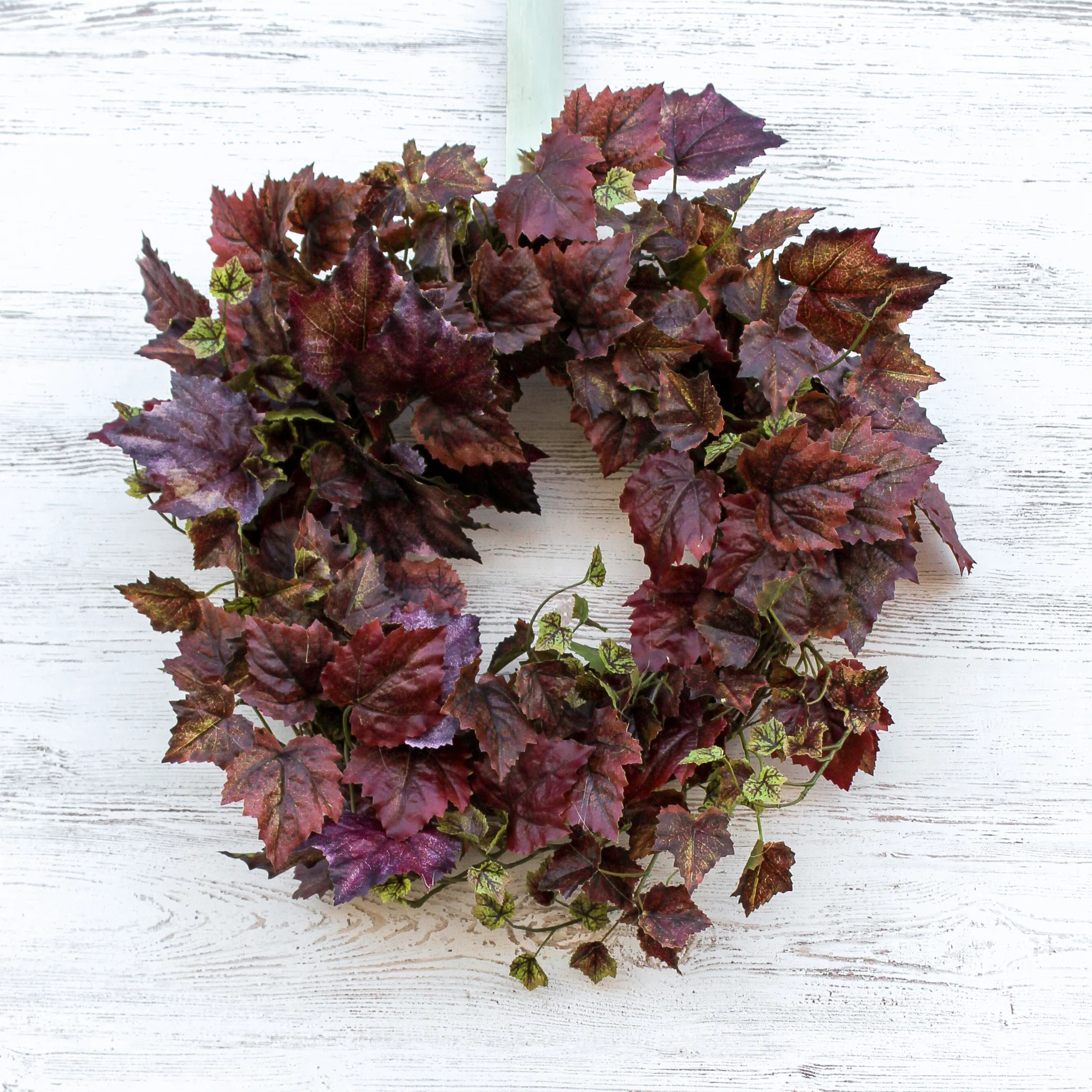 Grapevine Leaf Foliage 24" Silk Wreath | Wayfair North America