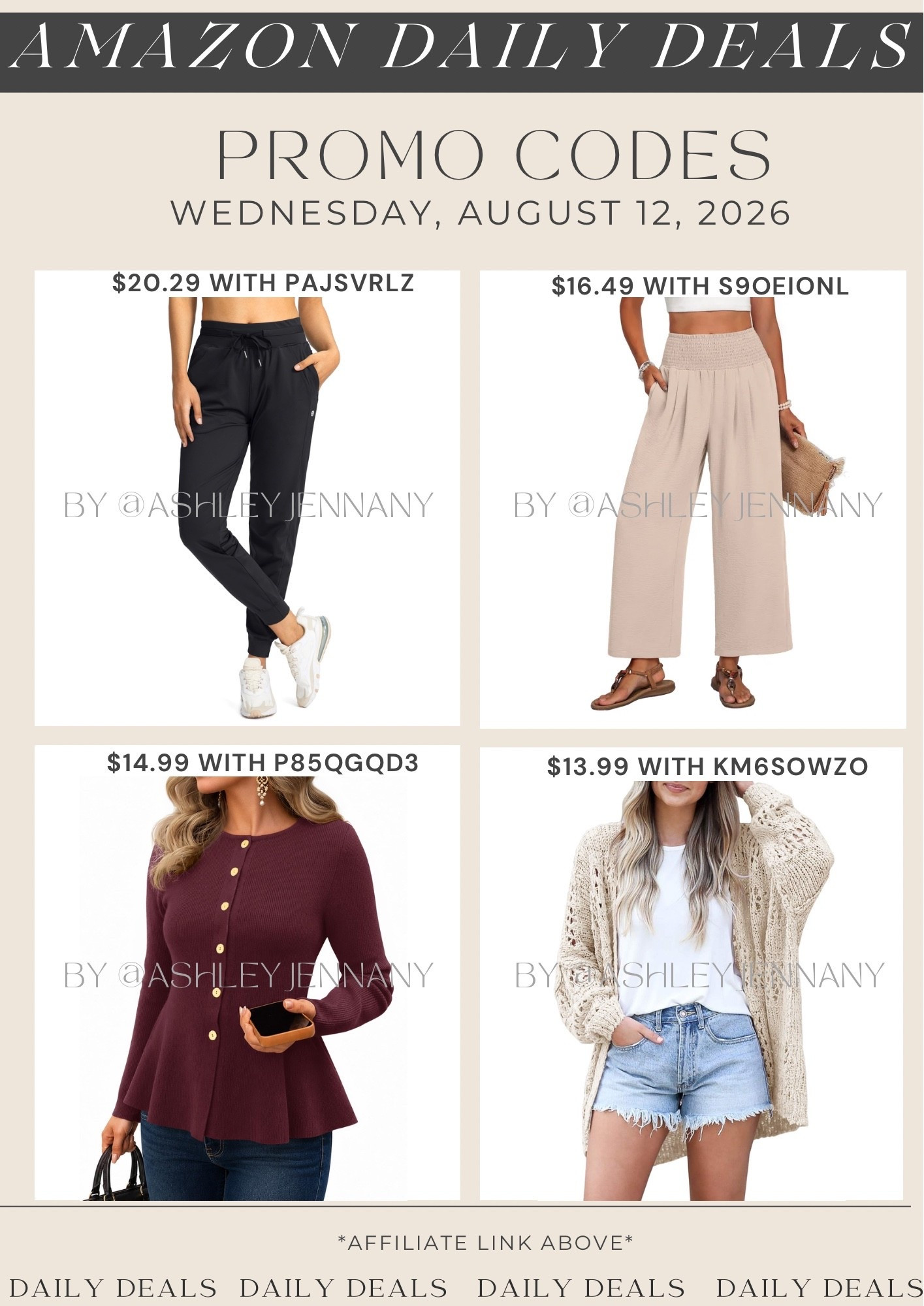 Amazon deals

#LTKSaleAlert #LTKMidsize #LTKSeasonal