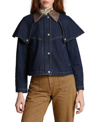 Cropped Cape Jacket | Bloomingdale's (AU)