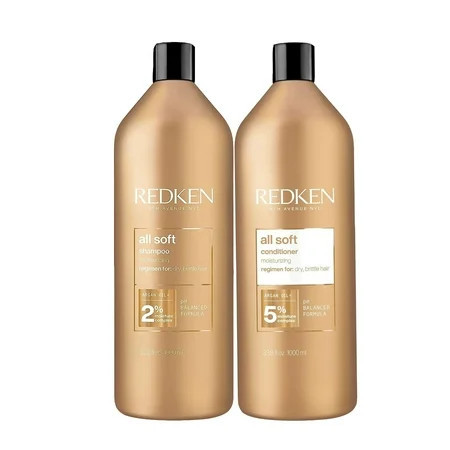 Redken All Soft Shampoo & Conditioner Set For Dry and Brittle Hair 33.8 fl oz | Walmart (US)