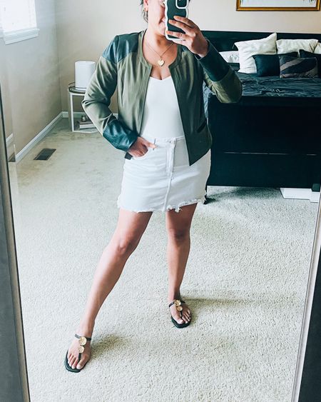 Weekday outfit
White jean skirt
Green jacket
Klassy network


#LTKSaleAlert #LTKFindsUnder100 #LTKStyleTip