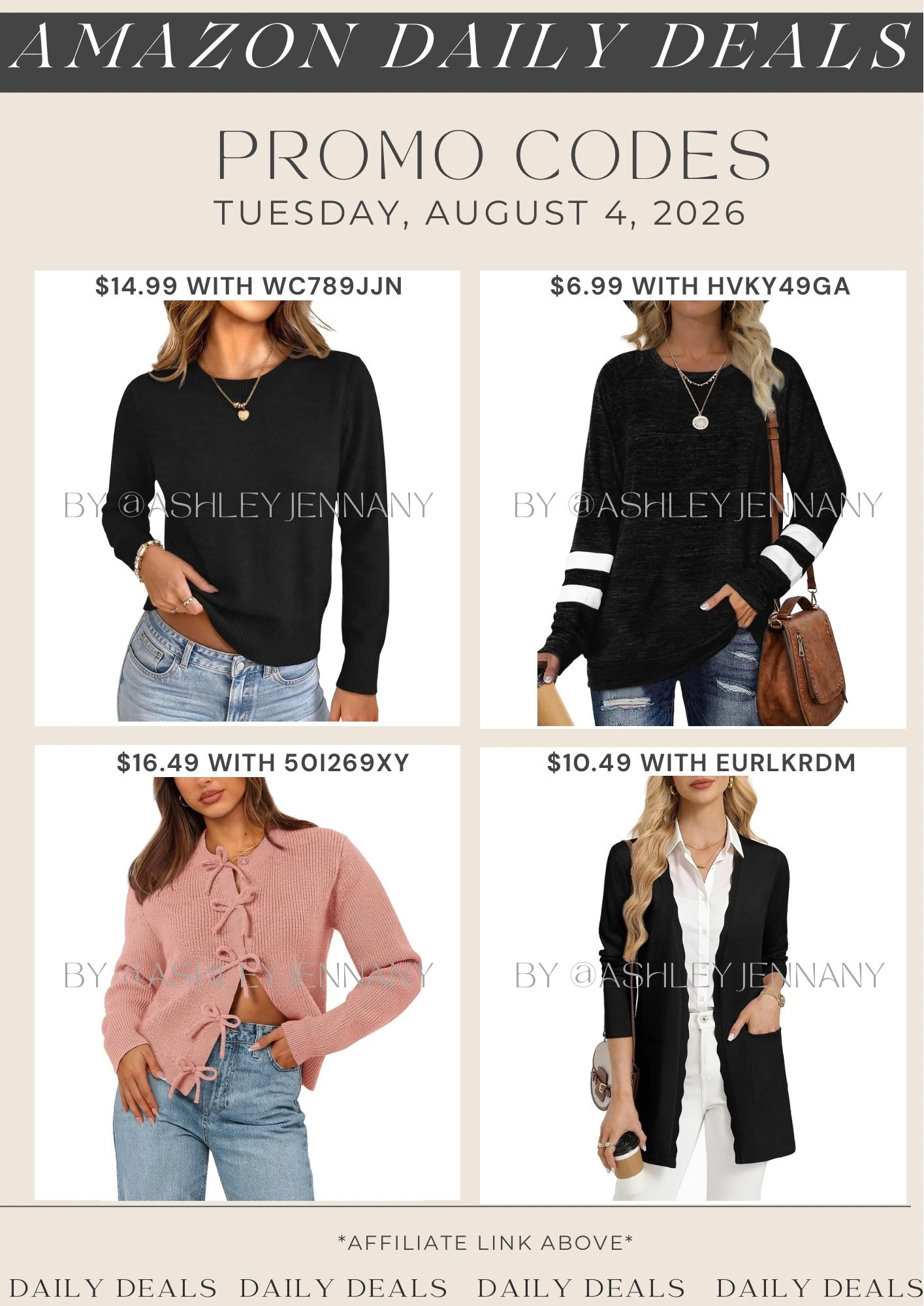 Amazon deals

#LTKSaleAlert #LTKMidsize #LTKSeasonal