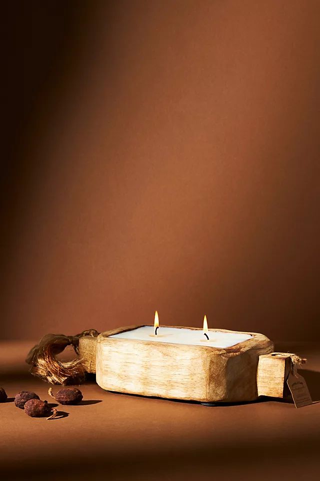 Driftwood Tray Candle | Anthropologie (US)