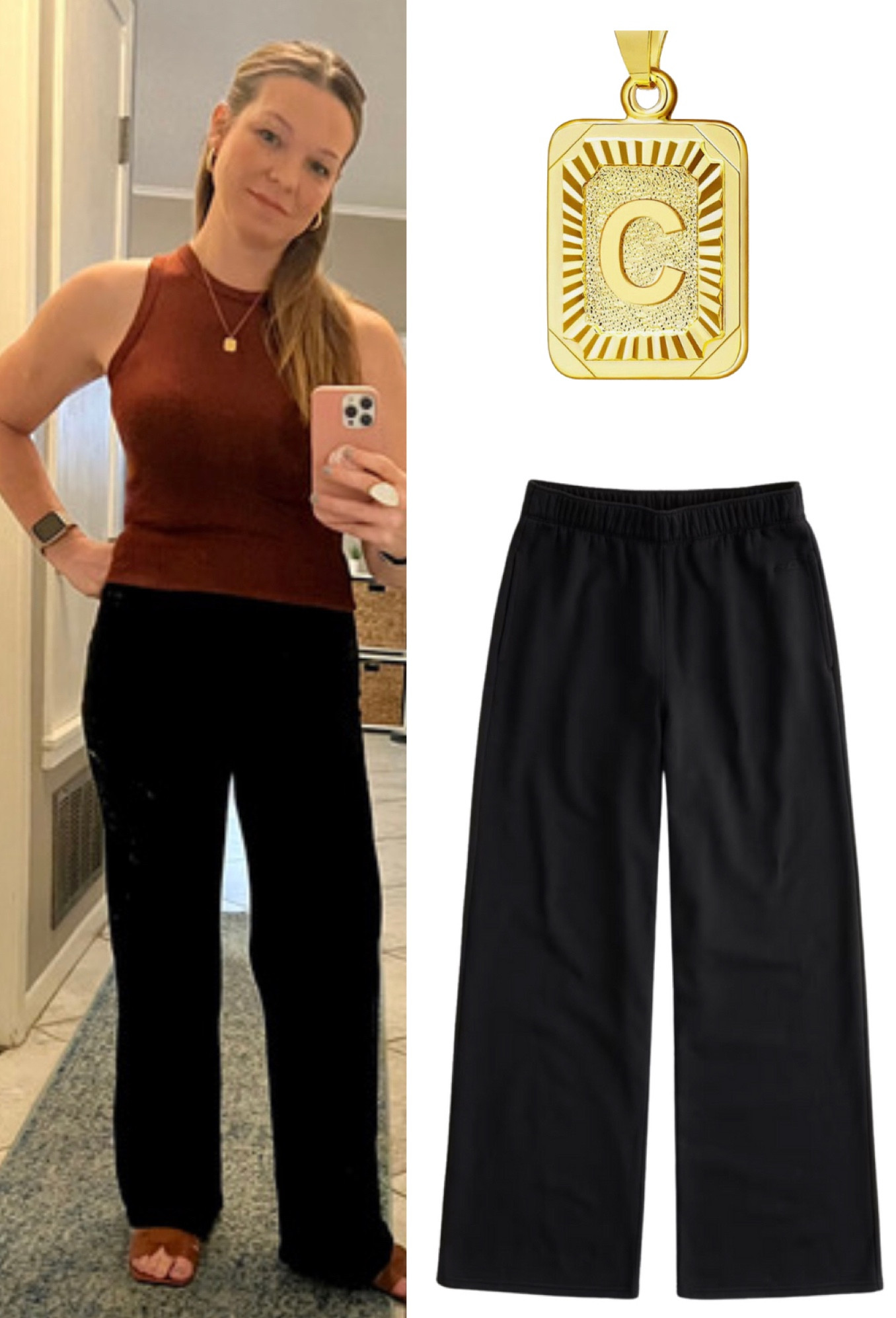 Wide leg athletic pants - I wear these all the time. They are so comfy. 

#LTKSeasonal #LTKstyletip #LTKover40