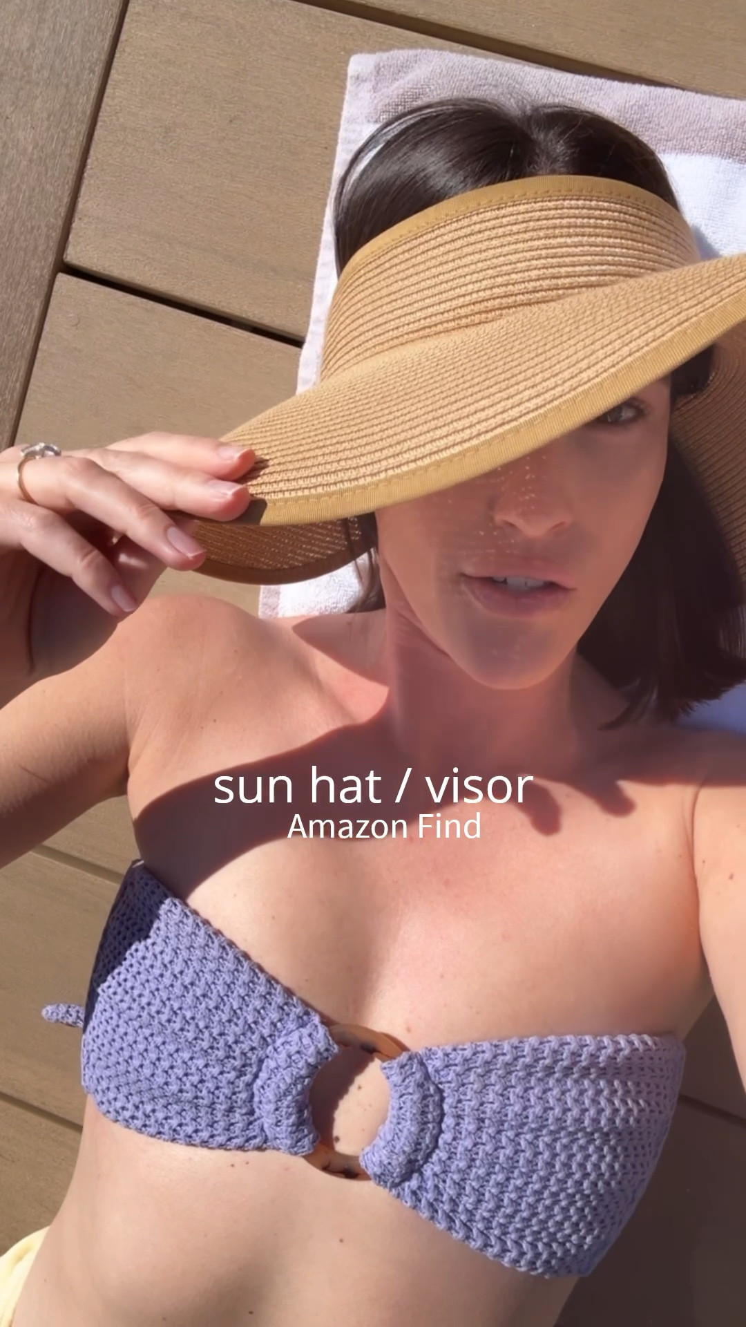 SUN \ $19 hat/visor to protect your face from the sun ☀️ Amazon find!


Spring break
Summer outfit
Swimsuit 
Vacation 

#LTKSwim #LTKFindsUnder50 #LTKWatchNow