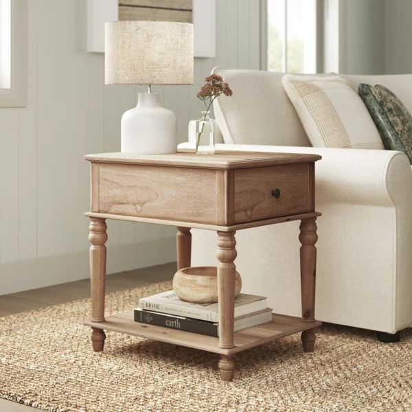Hultgren 26'' Tall End Table with Storage | Wayfair North America