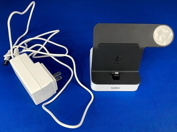 Belkin Magnetic 2-in-1 Lightning Charging Dock for Apple iPhone and Apple Watch - Black | Amazon (US)